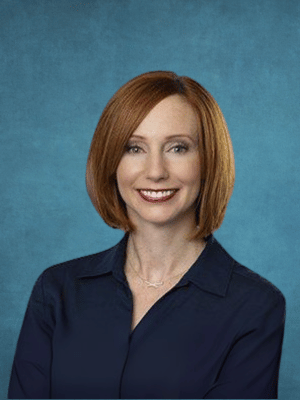 Jessica Long, FNP Profile Picture Jessica Long on a teal background